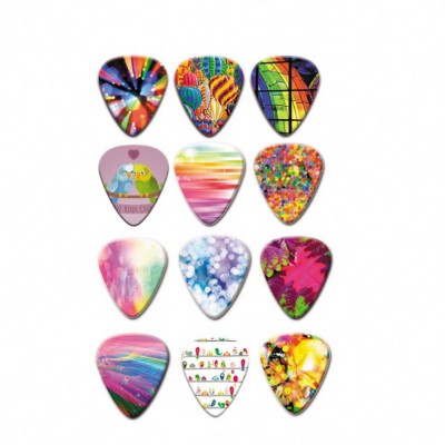 Factory Direct Supply Color Printing Guitar Picks All Kinds Of Thickness OEM Supported