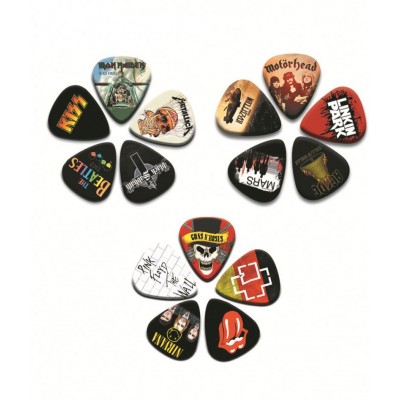 50Pcs/Box  Guitar Pick Acoustic Music Picks Plectrum 0.58/0.71/0.81/0.96/1.20/1.50Mm Thickness Guitar Accessories