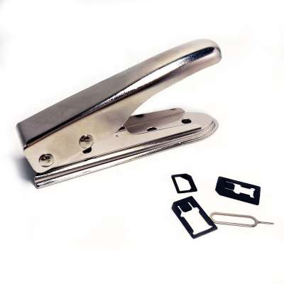 Dual 2 in 1 Nano Micro SIM Card Cutter For Iphone HTC Samsung HUAWEI Cellphone